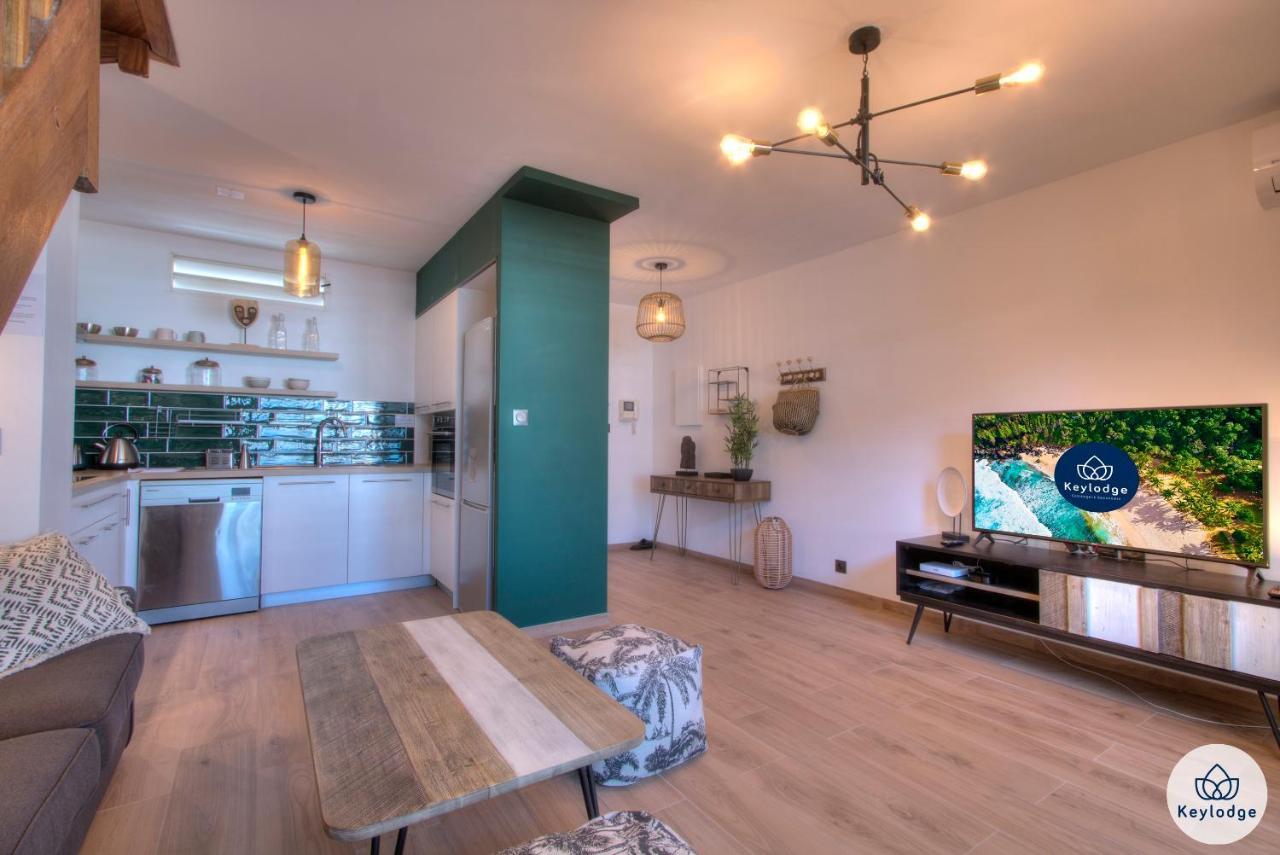 Apt - 4 pers - Petit Duc - Rénové - 44m² - Centre de Mont Rocquefeuil - Saint-Gilles-les Bains Esterno foto
